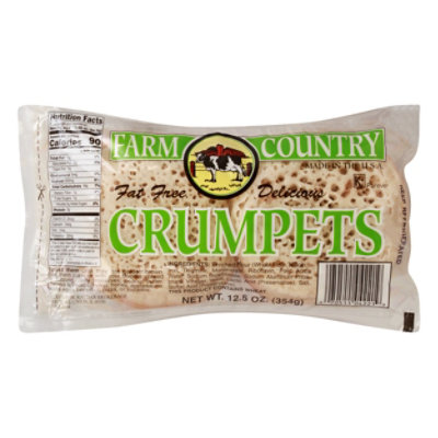 Farm Country Crumpet Plain - 12.5 Oz - Image 1