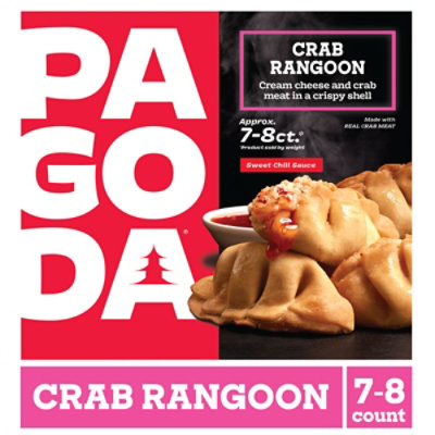 PAGODA Crab Rangoon Frozen - 6.07 Oz - Image 3