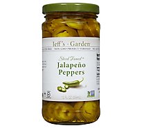 Jeffs Naturals Peppers Jalapeno Sliced Tamed - 12 Fl. Oz.