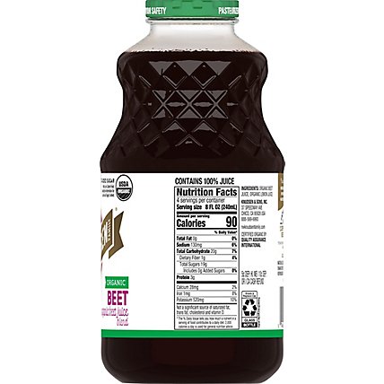 R.W. Knudsen Juice Organic Beet - 32 Fl. Oz. - Image 2