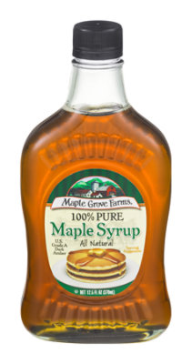 Maple Grove Farms Maple Syrup 100% Pure Dark Amber - 12.5 Fl. Oz. - Image 2