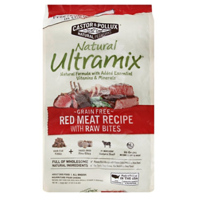 Castor and pollux shop ultramix dog food