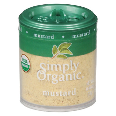 Simply Organic Mustard - 0.46 Oz