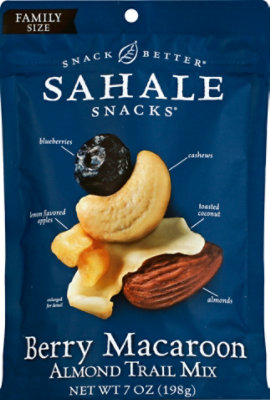 Sahale Snacks Snack Better Almond Mix Berry Macaroon - 7 Oz - Image 2