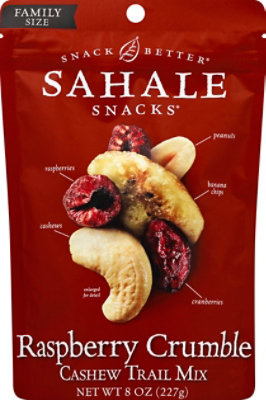 Sahale Snacks Snack Better Cashew Mix Raspeberry Crumble - 8 Oz - Image 2