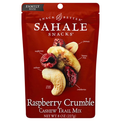 Sahale Snacks Snack Better Cashew Mix Raspeberry Crumble - 8 Oz