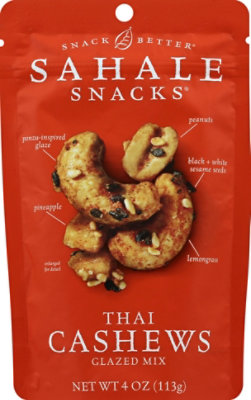 Sahale Snacks Snack Better Cashews Glazed Mix Thai - 4 Oz - Image 2