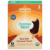 Coconut Bliss Organic Frozen Dessert Non-Dairy Bars Salted Caramel In Chocolate 3 Count - 9 Oz - Image 3