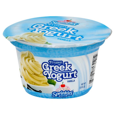 Sprinkles Frozen Greek Yogurt Vanilla - 5.3 Oz - Image 1