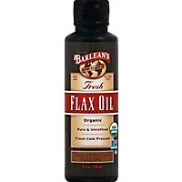 Barleans Pure Flax Oil - 8 Oz - Image 2