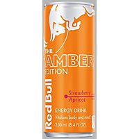Red Bull Energy Drink Edition Strawberry Apricot - 8.4 Fl. Oz. - Image 1