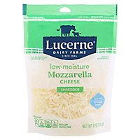 Lucerne Cheese Shredded Mozzarella Whole Milk Low-Moisture - 8 Oz - Image 3