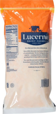 Lucerne Cheese Finely Shredded Cheddar Jack - 32 Oz - Image 5