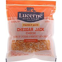 Lucerne Cheese Finely Shredded Cheddar Jack - 32 Oz - Image 2