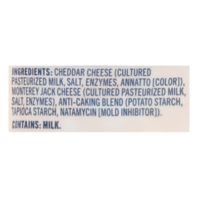 Lucerne Cheese Finely Shredded Cheddar Jack - 32 Oz - Image 4