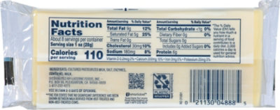 Lucerne Cheese Chunk Cheddar White Sharp - 8 Oz - Image 5