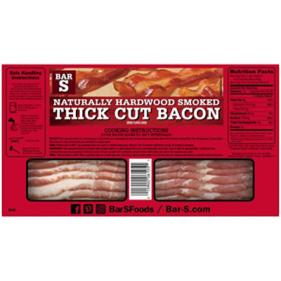 Bar-S Bacon Thick Sliced - 12 Oz - Image 6