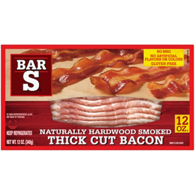 Bar-S Bacon Thick Sliced - 12 Oz - Image 2