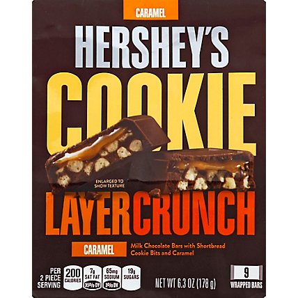 HERSHEYS Cookie Layer Crunch Caramel - 6.3 Oz - Image 2