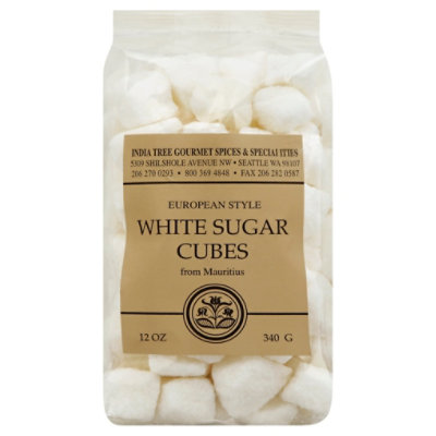 India Tree Sugar Cube White - 12 Oz - Image 1