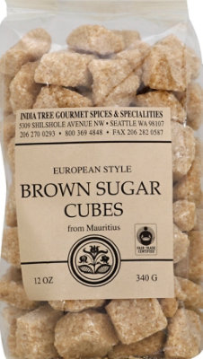 India Tree Sugar Cube Brown - 12 Oz - Image 2