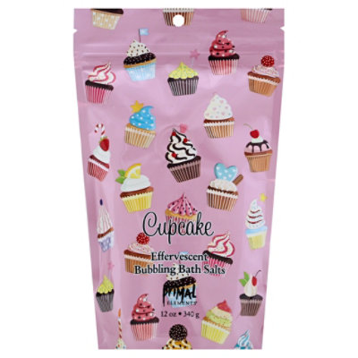 Cupcake Bubbling Bath Salts - 12 Oz