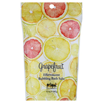 Grapefruit Bubbling Bath Salts - 12 Oz - Image 1