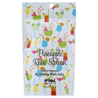 Pineapple Rum Splash Bubbling Bath Salts - 12 Oz - Image 1