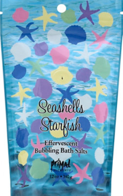 Seashells & Starfish Bubbling Bath Salt - 12 Oz - Image 2