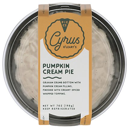 Pie Single Serve Pumpkin Cream - Each - Image 1