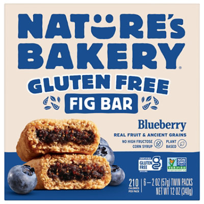 Natures Bakery Fig Bar Gluten Free Blueberry - 6-2 Oz - Image 3