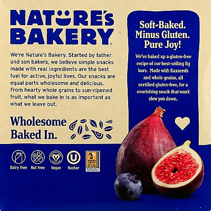 Natures Bakery Fig Bar Gluten Free Blueberry - 6-2 Oz - Image 6