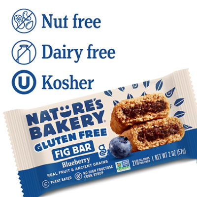 Natures Bakery Fig Bar Gluten Free Blueberry - 6-2 Oz - Image 6