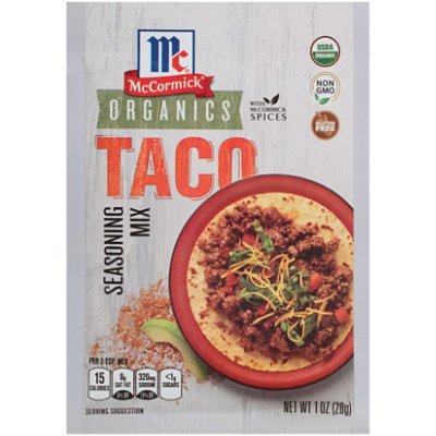 McCormick Organic Seasoning Mix  Taco - 1 Oz