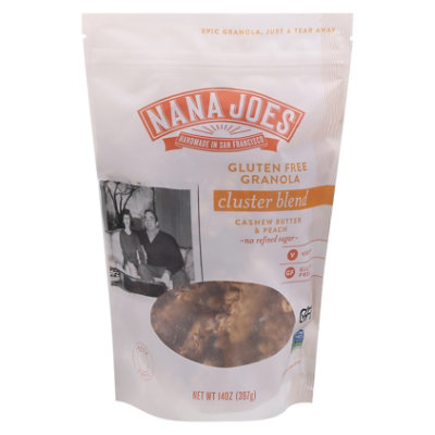 Nana Joes Granola Cluster Blend Cashew And White Peach 14 Oz Safeway