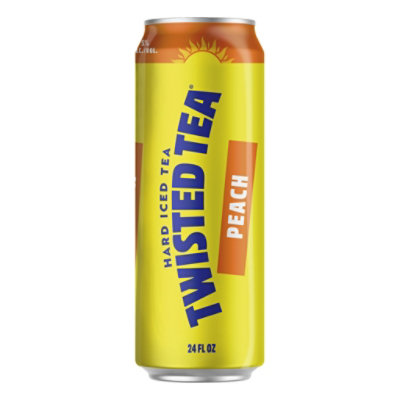 Twisted Tea Peach Hard Iced Tea Can - 24 Fl. Oz. - Image 2