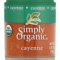 Simply Organic Cayenne - 0.53 Oz - Image 2