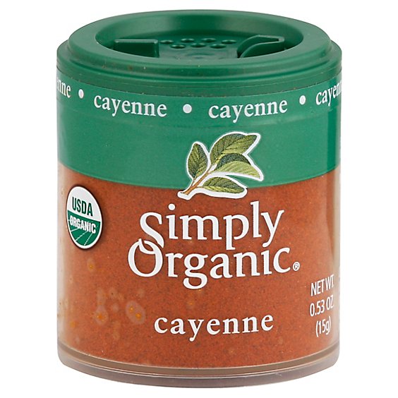 Simply Organic Cayenne - 0.53 Oz