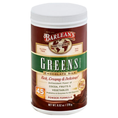 Barleans Chocolate Silk Greens - 9.52 Oz