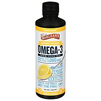 Barleans Lemon Zest Fish Oil Omega Swirl - 16 Oz - Image 1