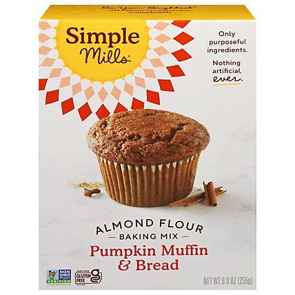Simple Mills Almond Flour Mix Pumpkin Muffin - 9 Oz - Image 3