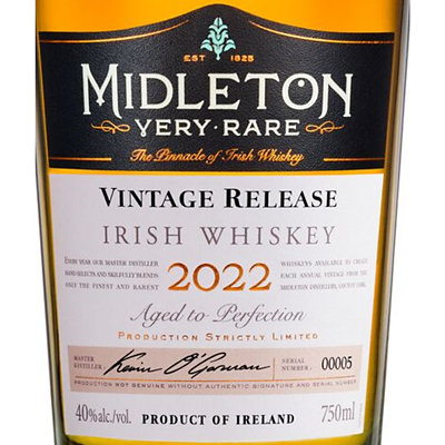 Midleton Very Rare 80 Proof - 750 Ml (limited quantities may be available in store) - Image 2