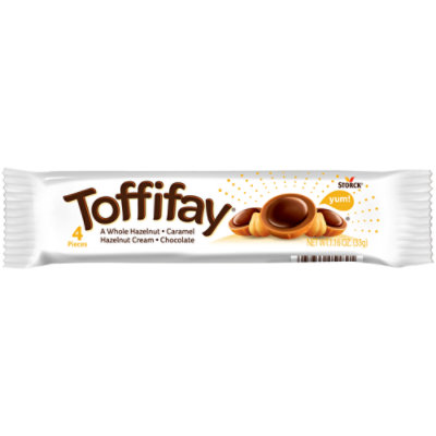 Toffifay Hazelnut Chocolate Caramel Candy 4 Count - 1.16 Oz - Image 1