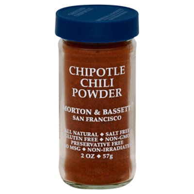 Morton & Bassett Chili Powder Chipotle - 2 Oz