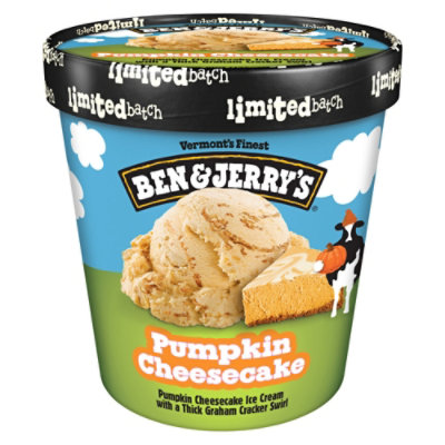 Ben & Jerry's Ice Cream Pumpkin Cheesecake - 16 Oz - Image 2