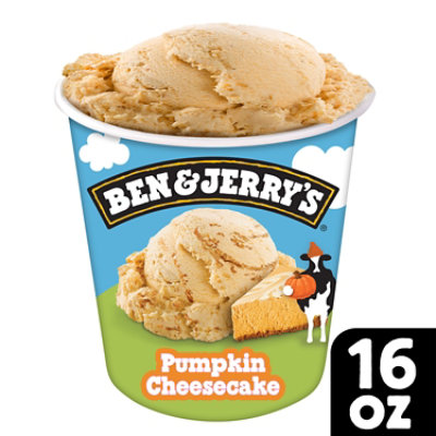 Ben & Jerry's Ice Cream Pumpkin Cheesecake - 16 Oz - Image 1