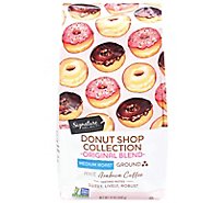 Signature SELECT Coffee Donut Shop Collection Coffee Ground Medium Roast Original Blend - 12 Oz