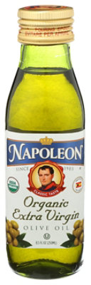 Napoleon Olive Oil Organic Extra Virgin - 8.5 Fl. Oz. - Image 1
