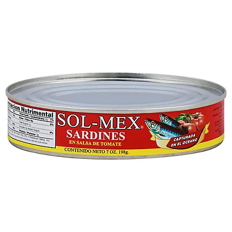 Sol-Mex Sardines Tomato Sauce Can - 7 Oz