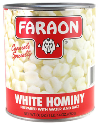 Faraon Hominy White Can - 30 Oz